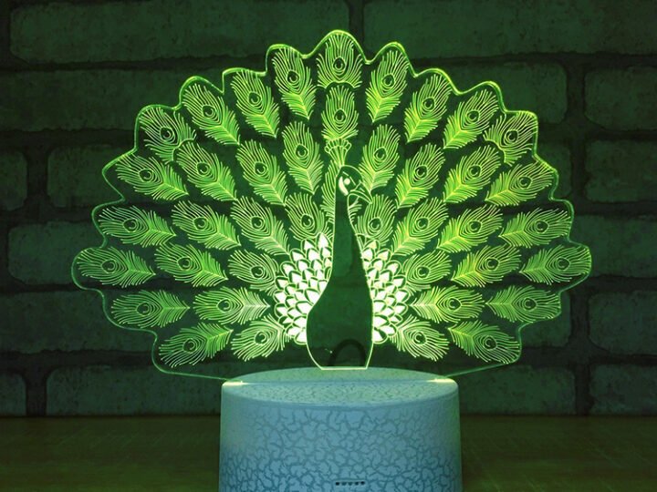 Lampa in forma de animale